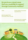 Waitrose Community Matters Form